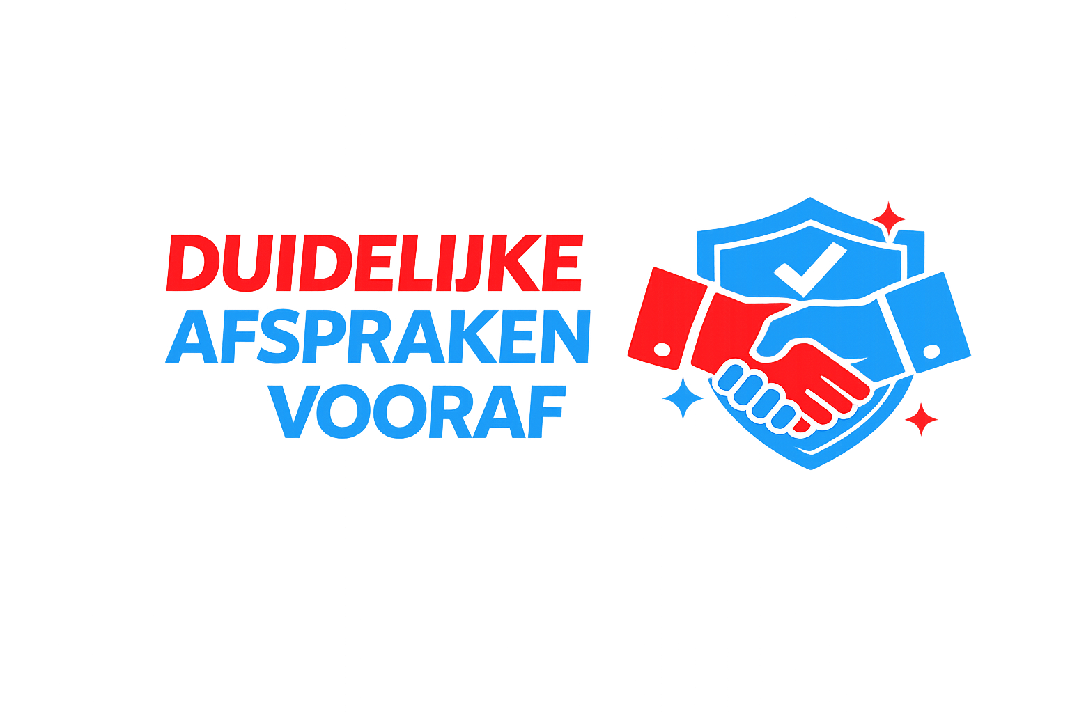 Duidelijke afspraken vooraf